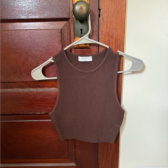 ARITZIA BABTON ribbed tank - Picture 1 of 2